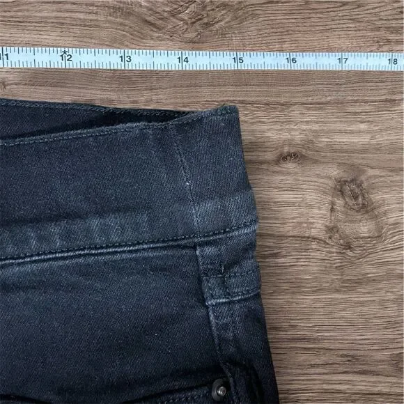 Spanx High Rise Ankle Skinny Shaping Black Jeans Women's Size Medium - Picture 5 of 8